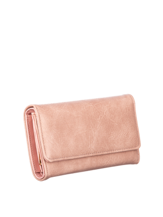 Női pénztárca, Rebeca rózsaszín női pénztárca - Kalapod.hu